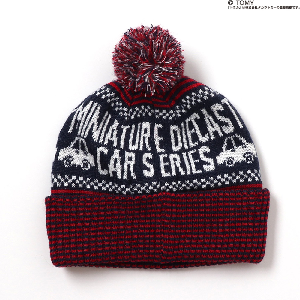 BREEZE（ブリーズ） ニット帽 キッズ トミカ 子供 男の子 女の子 車 秋