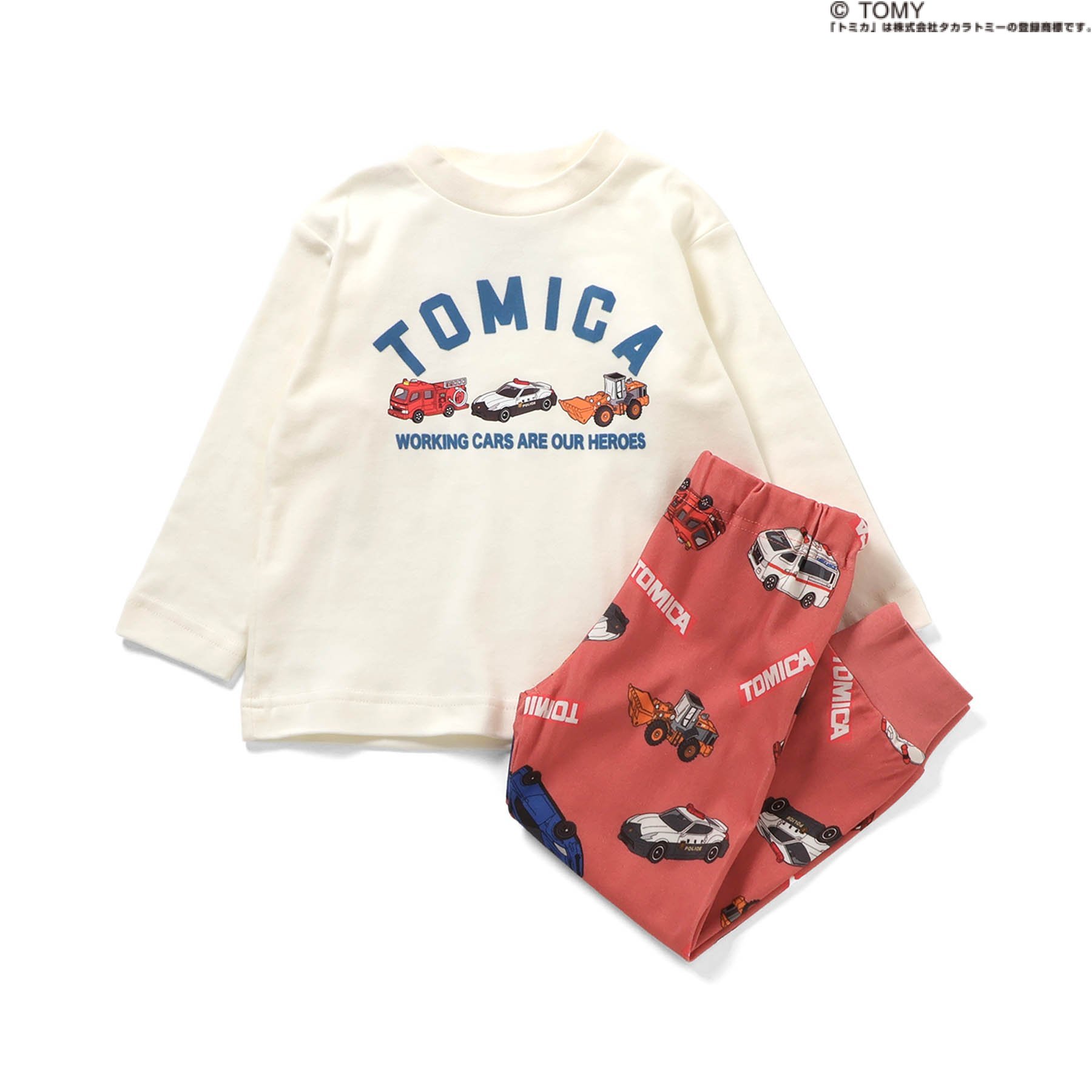 Ampersand（アンパサンド） パジャマ キッズ トミカ 服 男の子 女の子