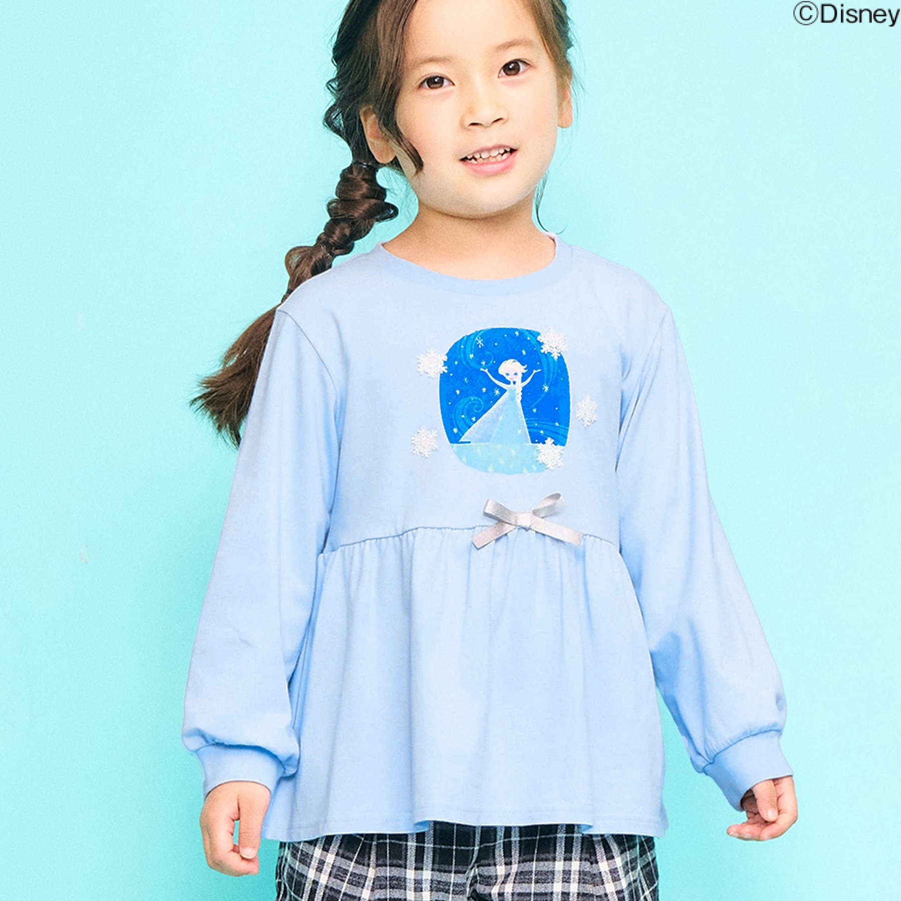 Seraph（セラフ） キッズ Tシャツ アナ雪 エルサ 長袖 ディズニー 