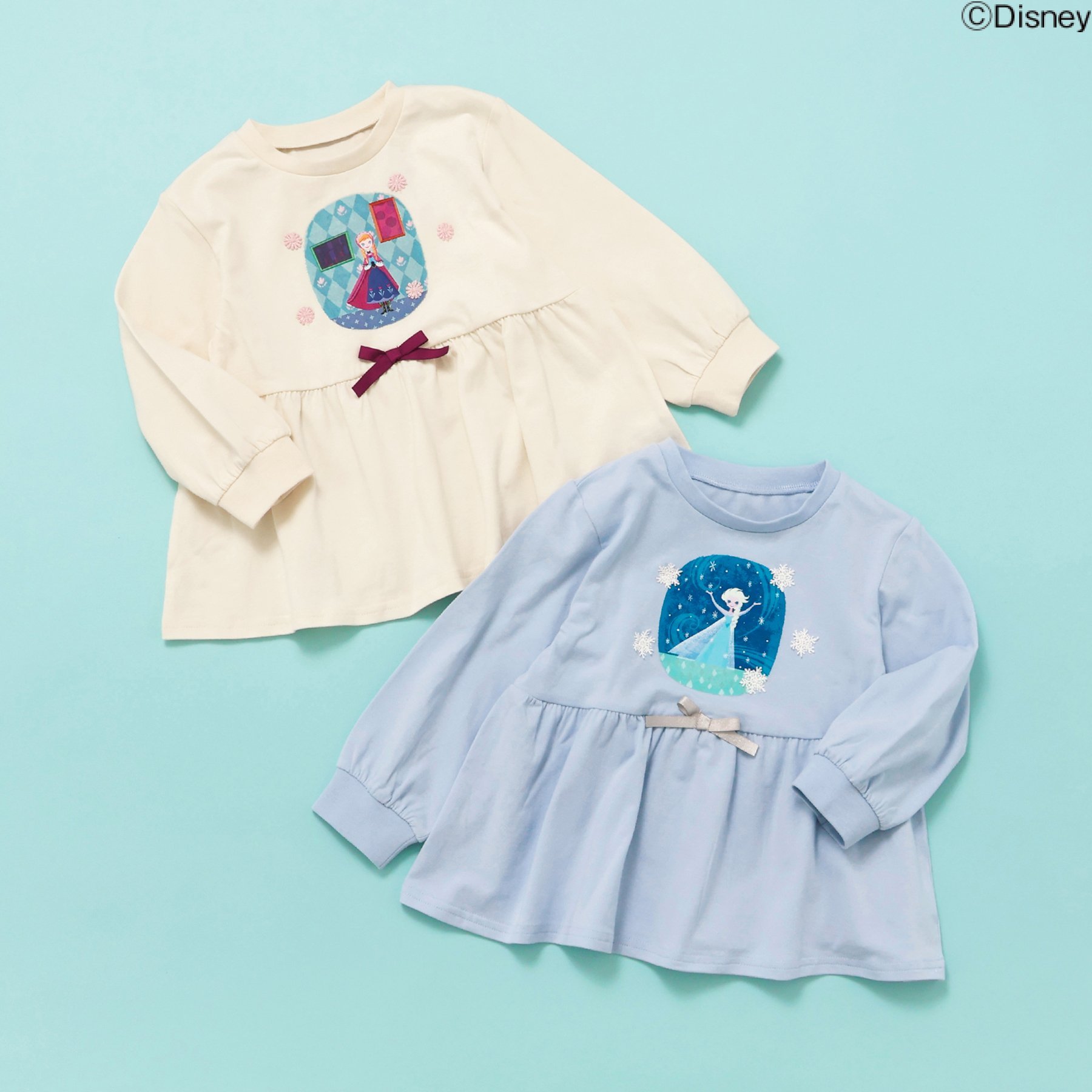 Seraph（セラフ） キッズ Tシャツ アナ雪 エルサ 長袖 ディズニー 