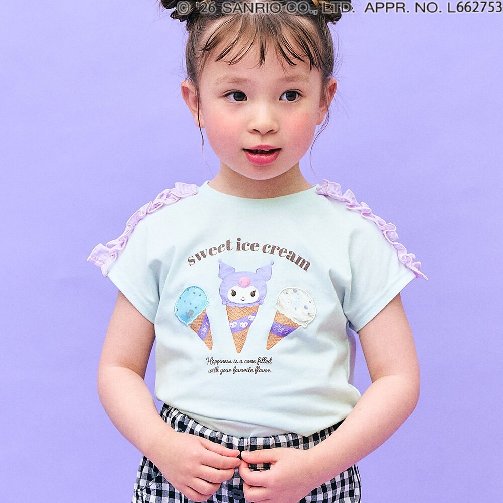 Seraph（セラフ） 子供服 サンリオ Tシャツ 半袖 キッズ 女の子 接触冷 