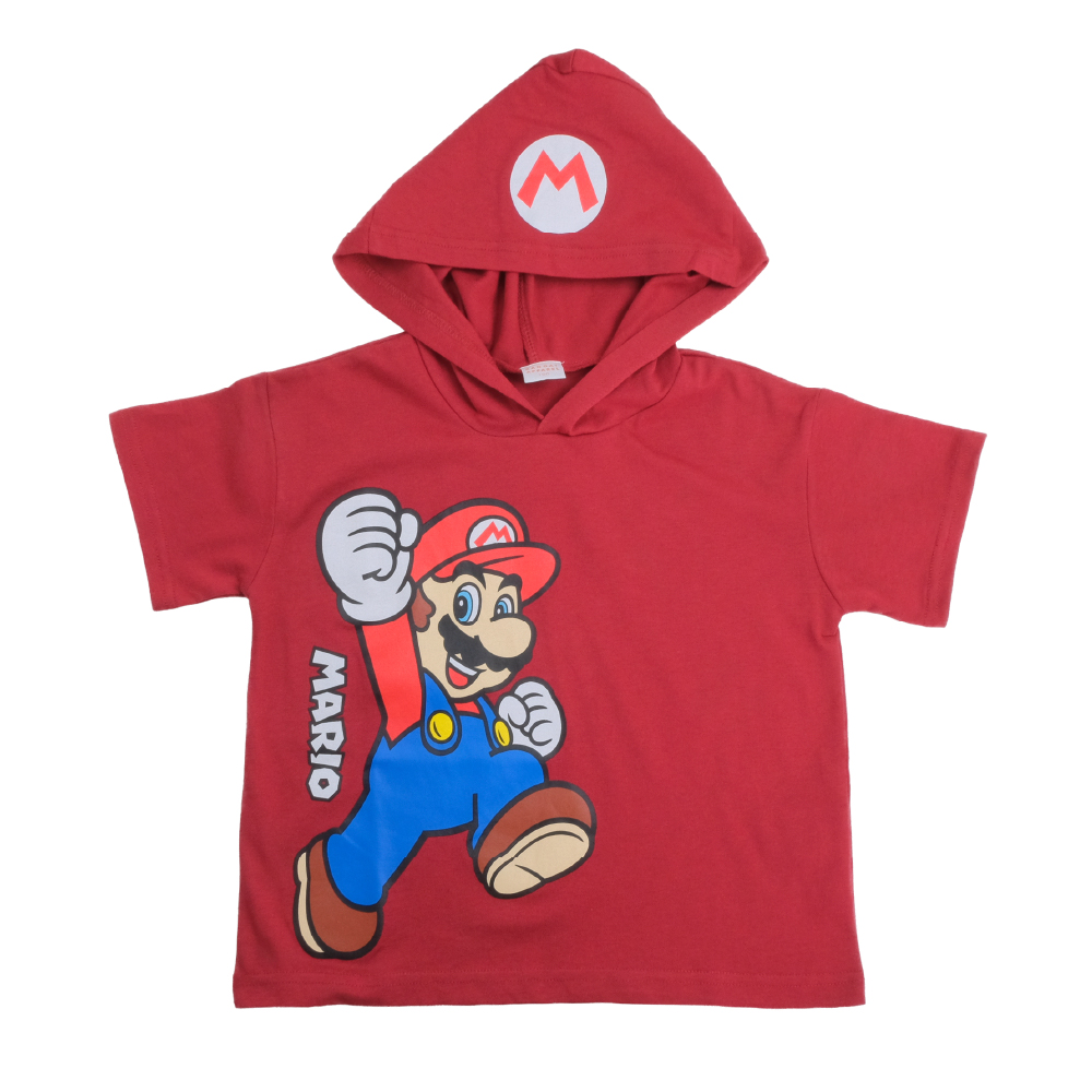 BANDAI（バンダイ） 子供服 Tシャツ マリオ キッズ 半袖 男の子 女の子