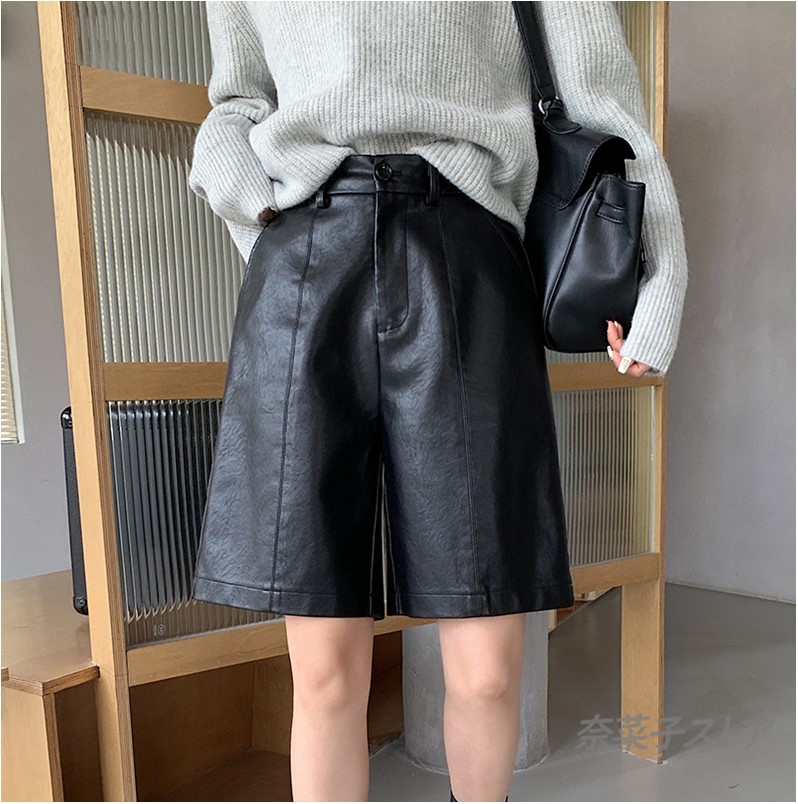 レザーショートパンツ|ems excite | RETRO GIRL ONLINE STORE