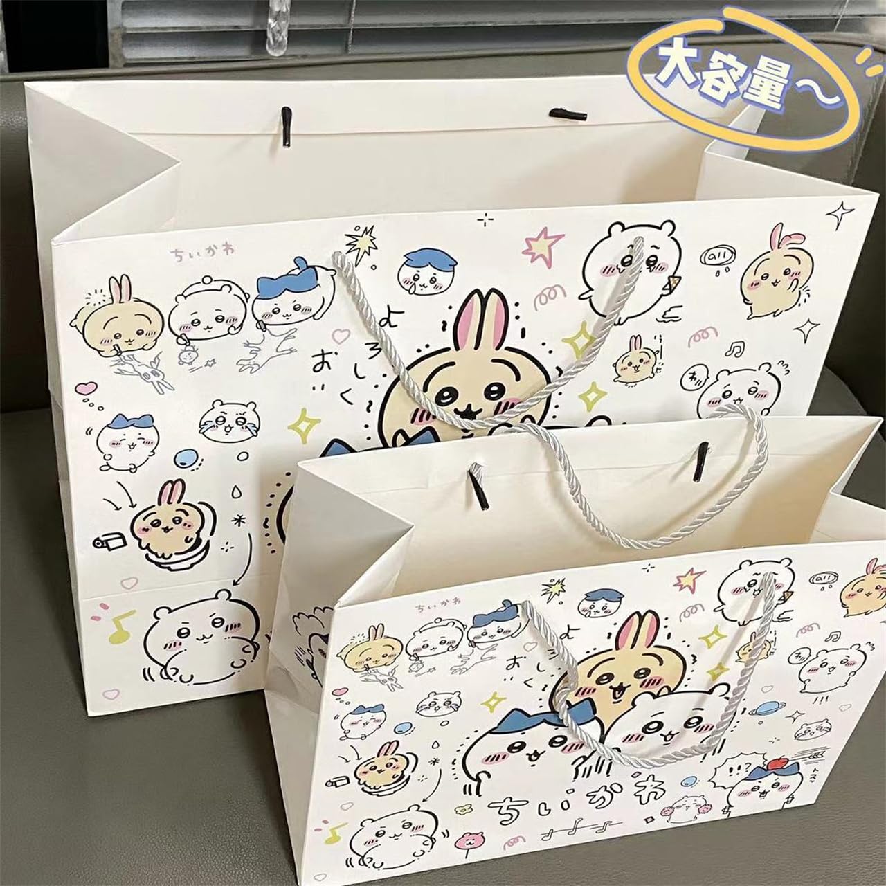 ちいかわ焼き マスコット ちいかわ　ハチワレ うさぎ　3個セット 紙袋付き ちいかわ焼き マスコット 3種セット ちいかわ ハチワレ うさぎ