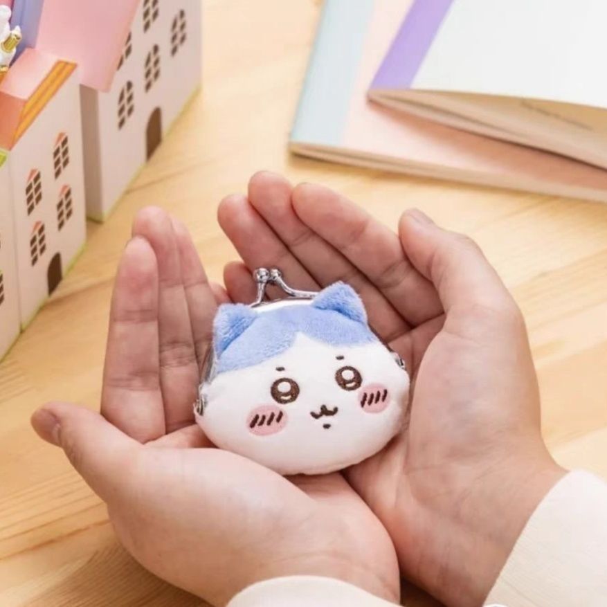ミニがま口ポーチ ちいかわ 小銭入れ お財布 ぬいぐるみ