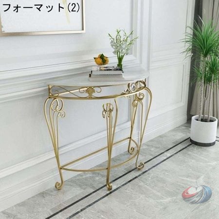 コンソールテーブル アイアン アンティーク 晟恒中馳 玄関 花台 ディスプレイ 半円形 蔓デザインがおしゃれな存在感ある家具 コンソールテーブル 玄関 アンティーク 半円 猫脚 猫足 花台 木製 おしゃれ 天然木 無垢 エレガント 電話台 幅50cm マホガニーコンソールM : ギギリビング - 通販 - Yahoo!ショッピング