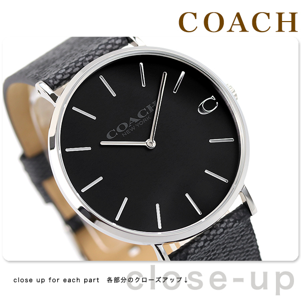 COACH コーチ Charles メンズ 腕時計 14602157 ブラック | www.tspea.org