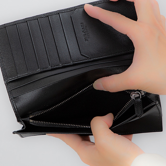 BVLGARI（ブルガリ） 長財布 メンズ BVLGARI 36966 BLK ブラック