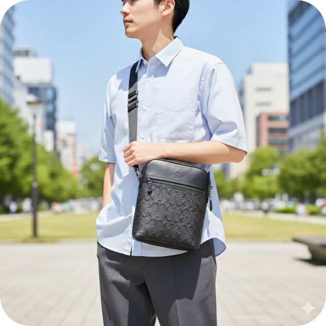 COACH（コーチ） ショルダーバッグ メンズ ブランド シグネチャー