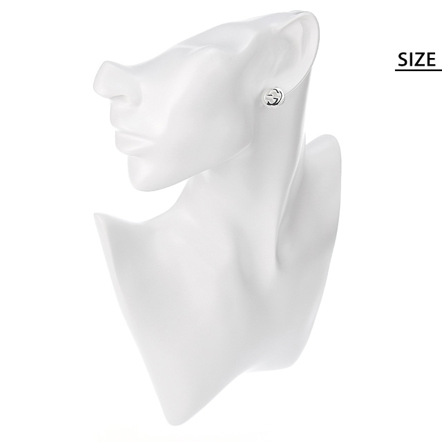 GUCCI（グッチ） ピアス インターロッキングG シルバー925 ユニ