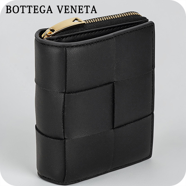 BOTTEGA VENETA（ボッテガ・ヴェネタ） 二つ折り財布 コンパクト