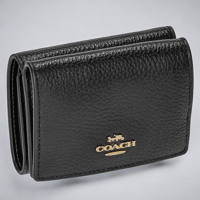 COACH（コーチ） 三つ折り財布 メンズ レディース ブランド レザー