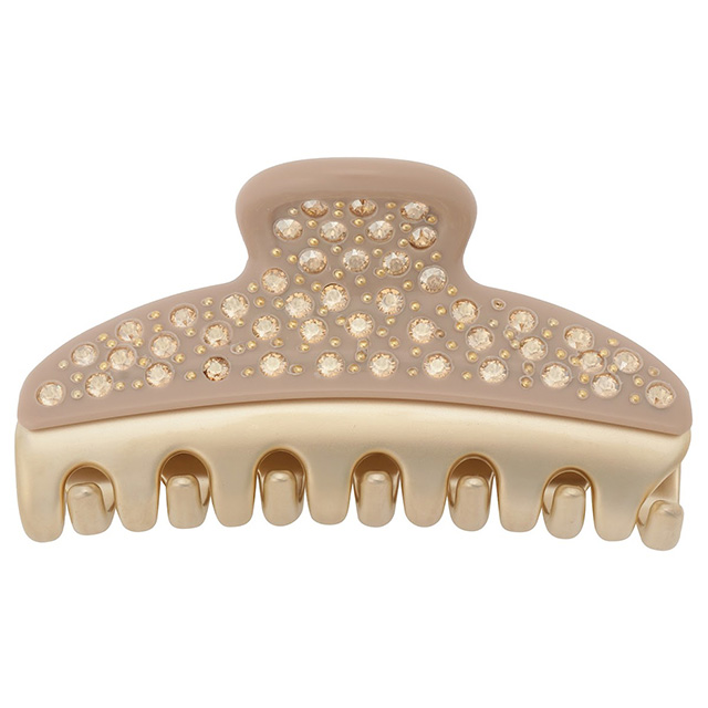 ALEXANDRE DE PARIS ヘアクリップ ベージュ ALEXANDRE DE PARIS ヘアクリップ CLIP PINCE VENDOME SMALL 4.5