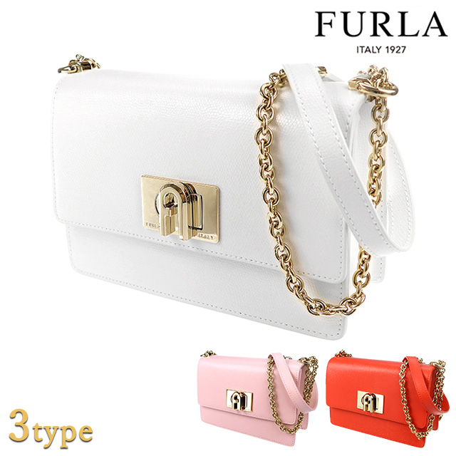 FURLA 1927 バーガンディ クロスボディ チェーンバッグ ショルダー FURLA（フルラ） ショルダーバッグ 1927 WE00423 ARE000 レディース
