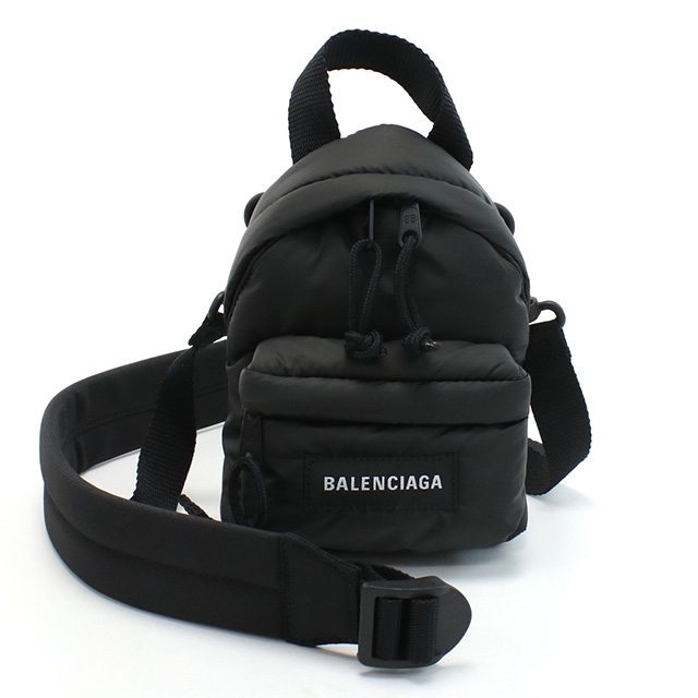 BALENCIAGA バレンシアガ　ナイロン バックパック ブラック BALENCIAGA（バレンシアガ） 斜め掛け ショルダーバッグ ユニセックス