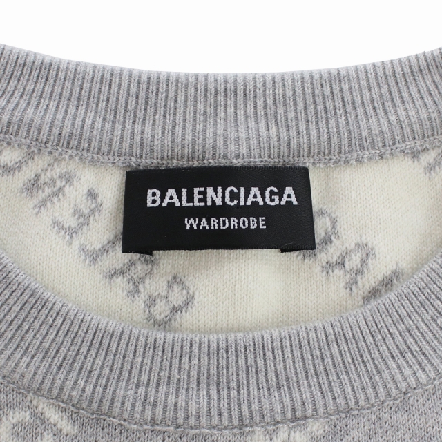 バレンシアガ ブランド ニット セーター メンズ BALENCIAGA イタリア