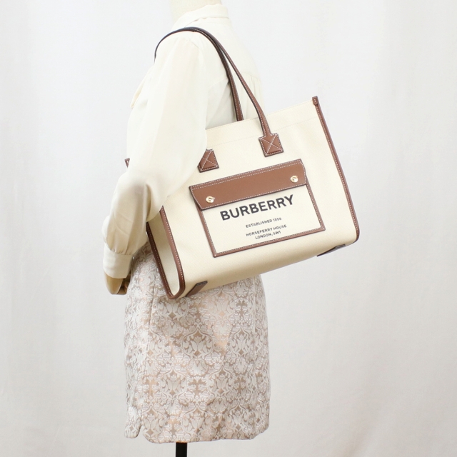 BURBERRY（バーバリー） ブランド トートバッグ レディース コットン