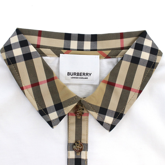 バーバリー　ロンパース BURBERRY BABY バーバリーベビー 長袖カバーオール[B98606