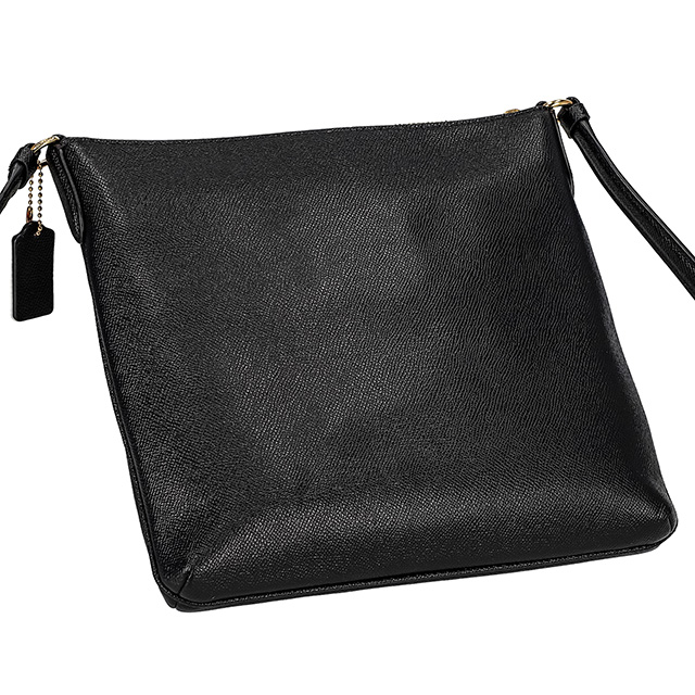 【極美品】COACH コーチ ショルダーバッグ ブラック レザー　C1556 COACH（コーチ） ショルダーバッグ メッセンジャーバッグ レディース