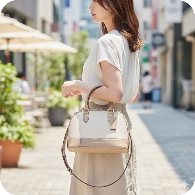COACH コーチ ハンドバッグ 2way ショルダーバッグ 斜めがけ