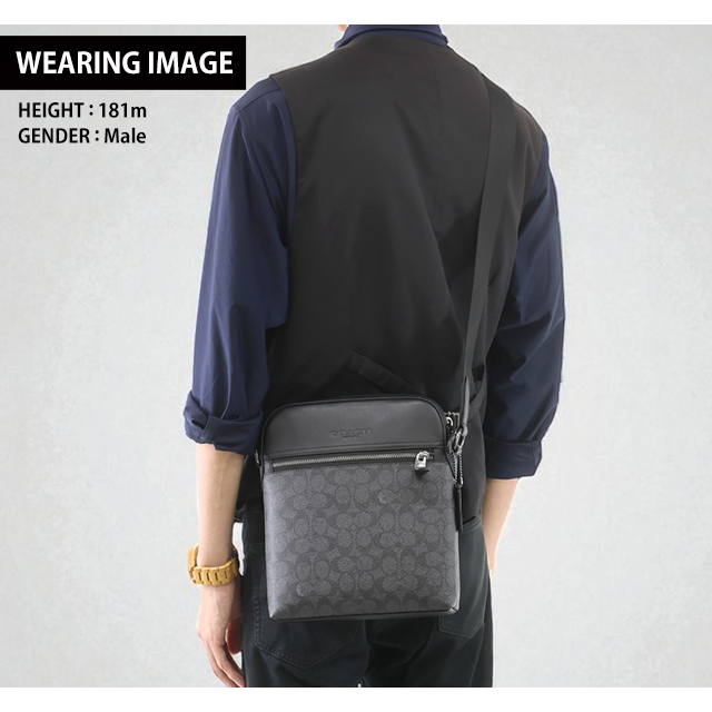 COACH（コーチ） ショルダーバッグ メッセンジャーバッグ メンズ CZ398