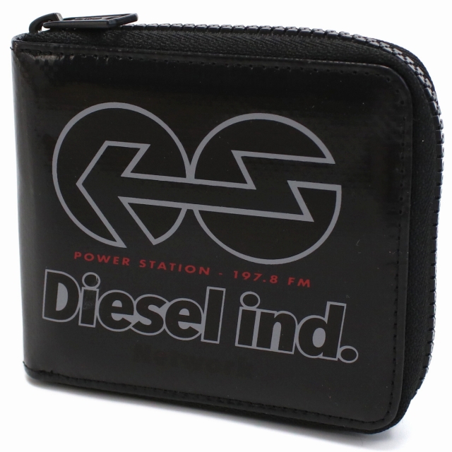 DIESEL（ディーゼル） ブランド 二つ折り財布 メンズ ポリ塩化ビニル