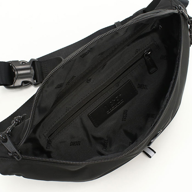 DIESEL ディーゼル ショルダーバッグ ウエストバック ボディバッグ 黒 DIESEL（ディーゼル） ボディバッグ メンズ ブランド DIESEL X10311