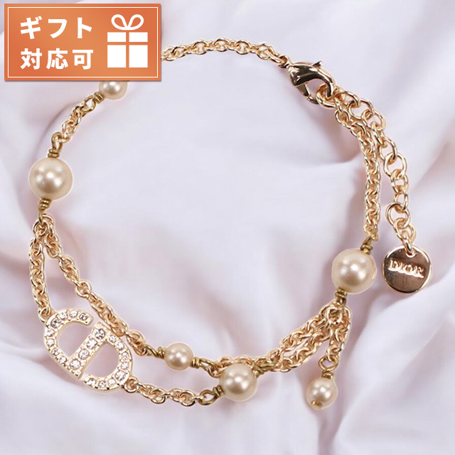 Christian Dior ブレスレット型時計 CHRISTIAN DIOR クリスチャンディオール デイト QZホワイト文字