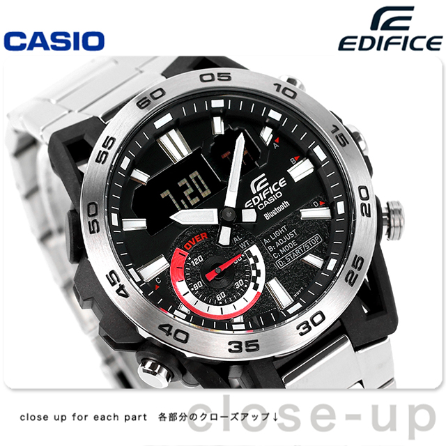カシオ CASIO EDIFICE 腕時計 メンズ ECB-40D-1ADF エディフィス