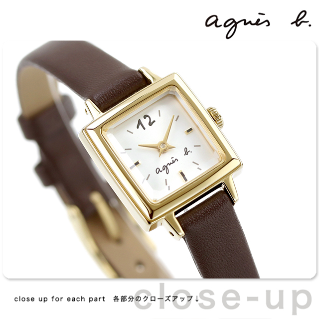agnes b.（アニエスベー） マルチェロ ヴィンテージミニスクエア