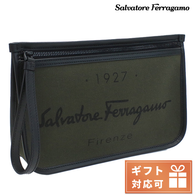 FERRAGAMO（フェラガモ） クラッチバッグ メンズ ブランド ポリアミド