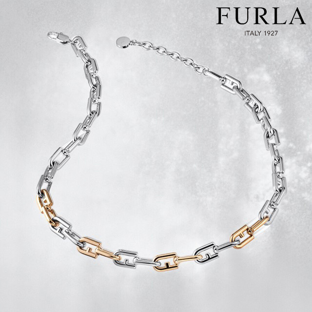 FURLA（フルラ） ネックレス レディース ブランド チェーン ロゴ 
