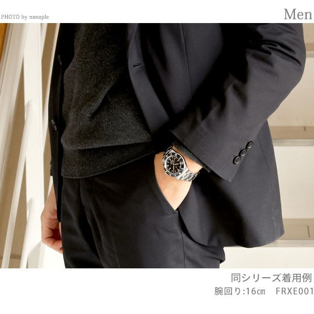 【クォーツ】ナバルウォッチ　スウィープセコンド FRXE001 frxe001-cya.jpg