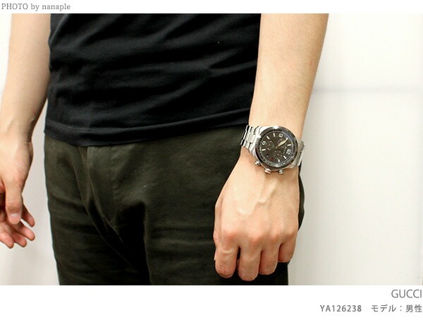 G-Timeless GUCCI グッチ 時計 Gタイムレス XL クロノグラフ YA126238