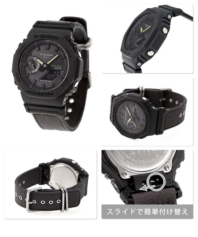[新品未使用] G-SHOCK / GA-B2100CT-1A5JF G-SHOCK gショック ジーショック ソーラー GA-B2100CT-1A5 アナログ