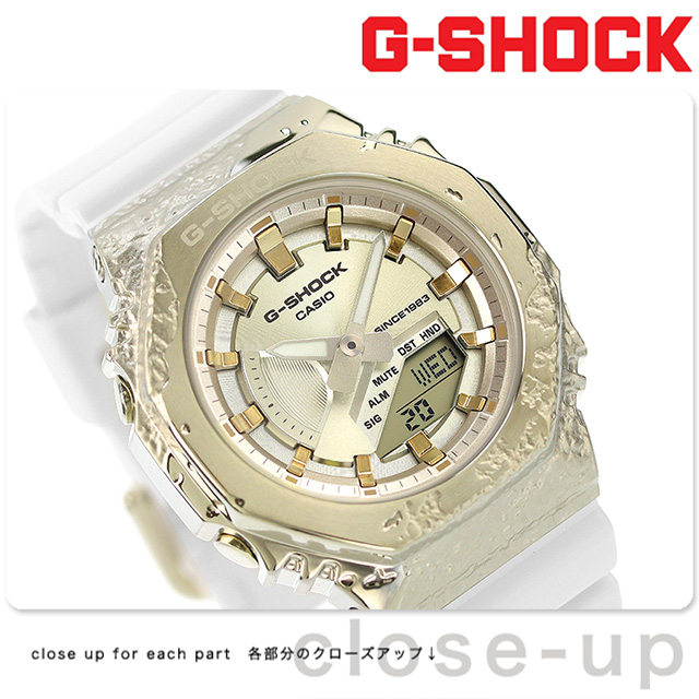 10年保証 CASIO G-SHOCK カシオ Gショック GM-S2100PG-1A4 腕時計 時計 ブランド メンズ レディース 男の子 女の子 アナデジ 日付 防水 ローズゴールド