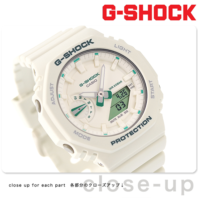 gショック ジーショック G-SHOCK クオーツ GMA-S2100GA-7A アナログ-デジタル ユニセックス 腕時計 アナデジ クリームイエロー  カシオ CASIO