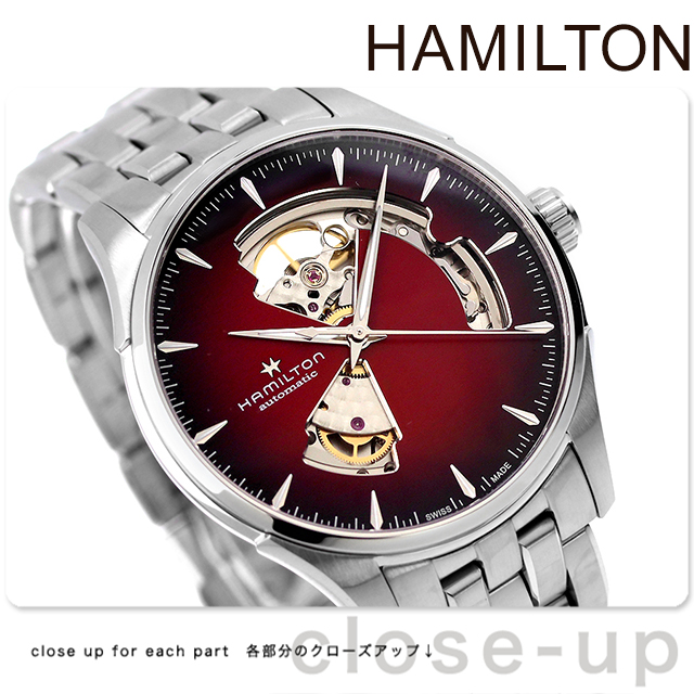【HAMILTON】 ジャズマスター オープンハート 自動巻 楽天市場】ハミルトン 公式 腕時計 HAMILTON Jazzmaster Open Heart