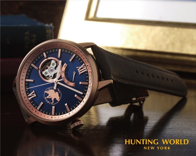 ハンティングワールド 時計 グラントノー メンズ 腕時計 HW503SIDBR 