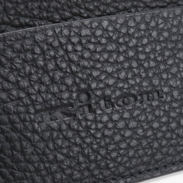 Kiton キートン UPEN001 カードケース BLACK ブラック メンズ キートン（Kiton） 名刺入れ コンパクト カードケース メンズ Kiton