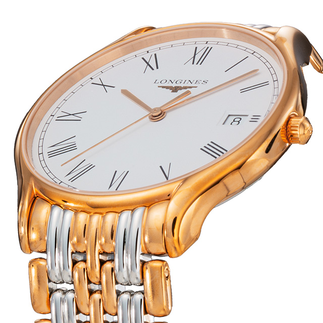 リール ロンジン クォーツ 電池式 腕時計 ブランド メンズ LONGINES L4