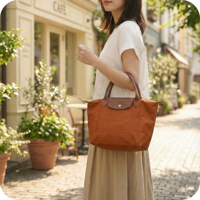ロンシャン トートバッグ レディース ブランド LONGCHAMP プリアージュ
