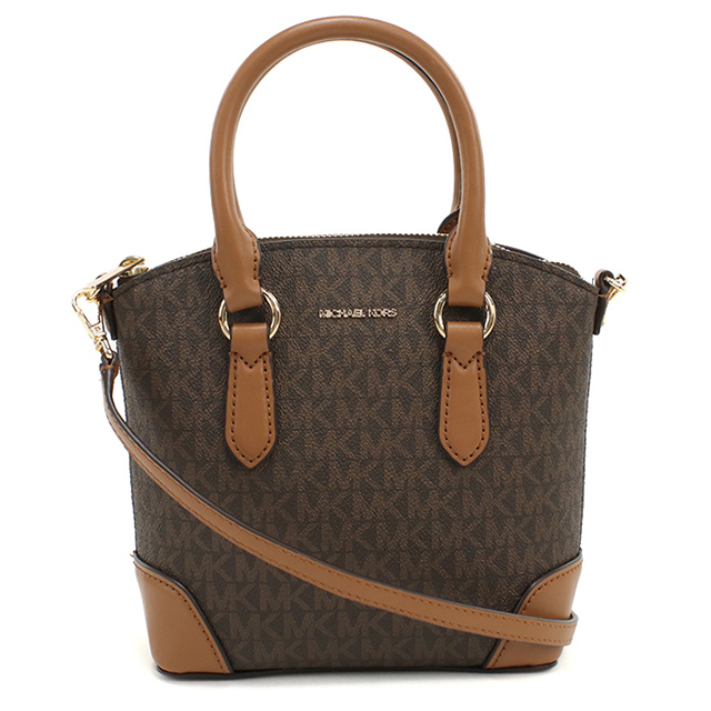 マイケルコース ハンドバッグ ショルダーバッグ 2WAYバッグ MKロゴ 茶 MICHAEL KORS（マイケルコース） ハンドバッグ レディース ブランド