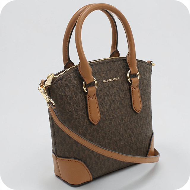 MICHAEL KORS ダークブラウン ハンドバッグ MICHAEL KORS（マイケルコース） ハンドバッグ レディース ブランド