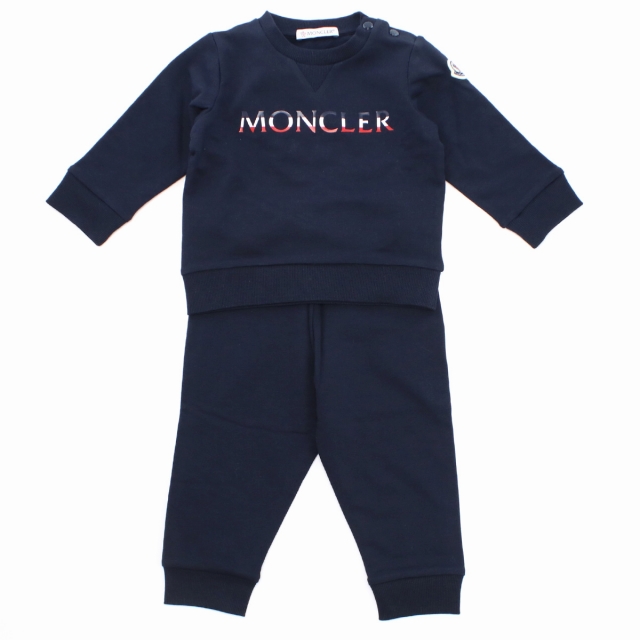 MONCLER ベビーセットアップ モンクレール ブランド ベビー服 赤ちゃん セットアップ ベビー 裏起毛