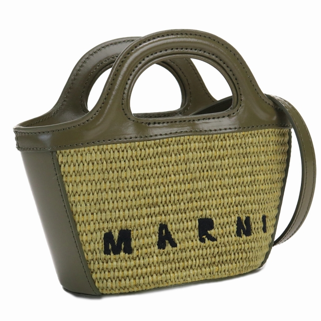 MARNI（マルニ） ブランド カゴバッグ レディース コットン52