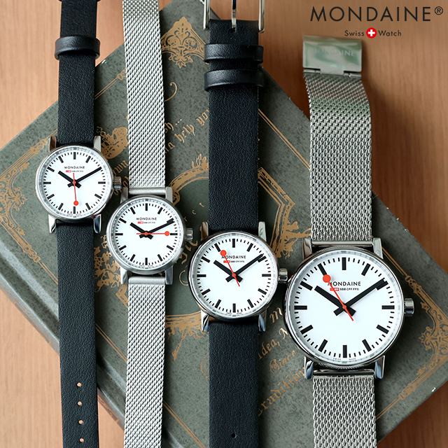 「MONDAINE」腕時計 腕時計 エヴォ2 メッシュ／MONDAINE（モンディーン）｜愛着を
