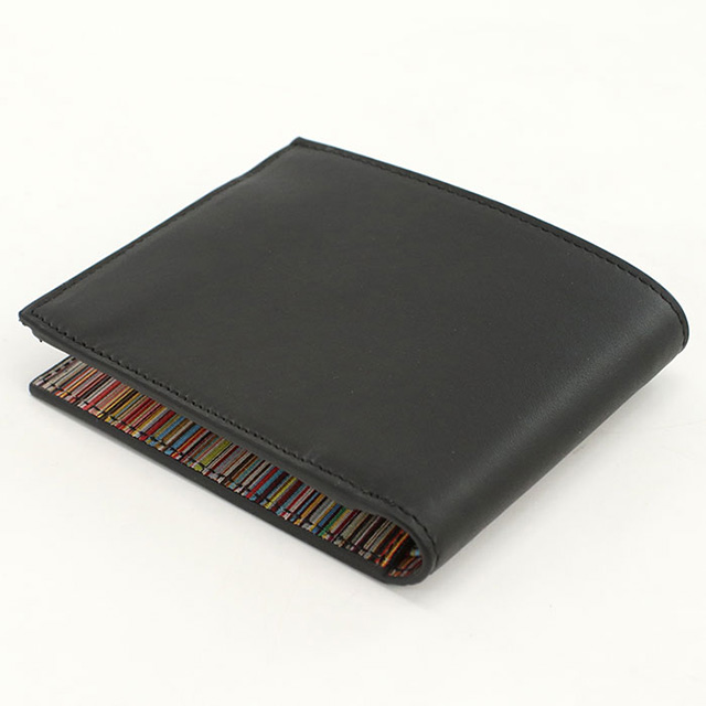 mako　ポールスミス財布 ポールスミス Paul Smith 二つ折り財布 ミニクーパー ストライプ