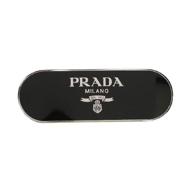 PRADA ヘアクリップ　バレッタ　ブラック PRADA（プラダ） バレッタ レディース PRADA 1IF022 NERO 髪留め ヘア