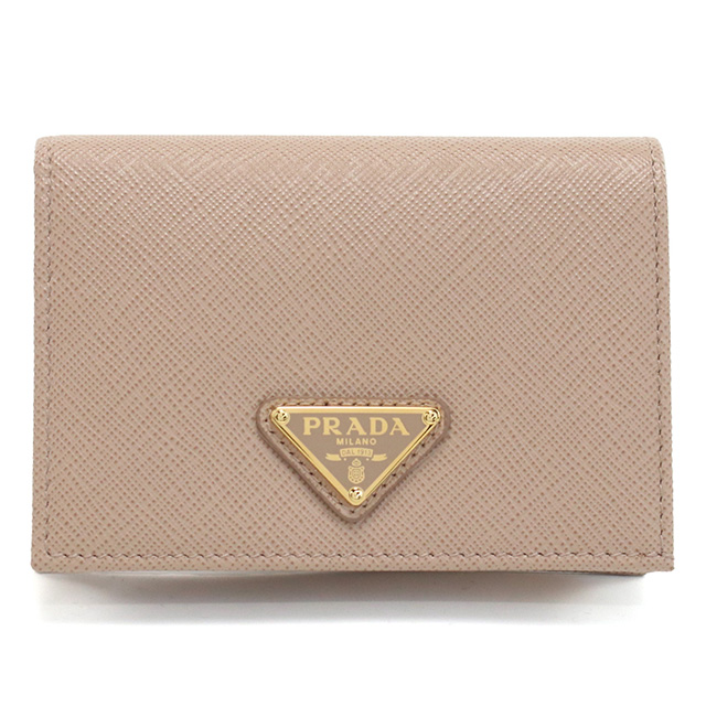 PRADA（プラダ） 二つ折り財布小銭入付き コンパクト レディース PRADA